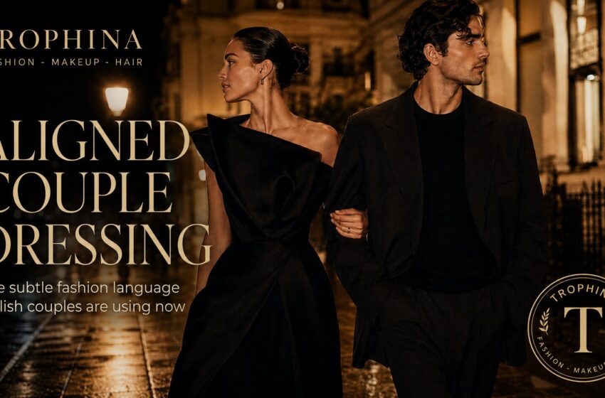  Aligned Couple Dressing Is the 2026 Way to Look Stylish Together Without Matching