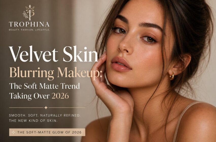  Velvet Skin Blurring Makeup: The Soft Matte Trend Taking Over 2026